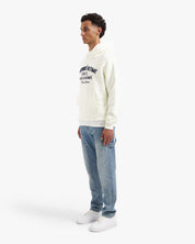 CROYEZ HEAVYWEIGHT FRATERNITÉ HOODIE | CREAM/NAVY
