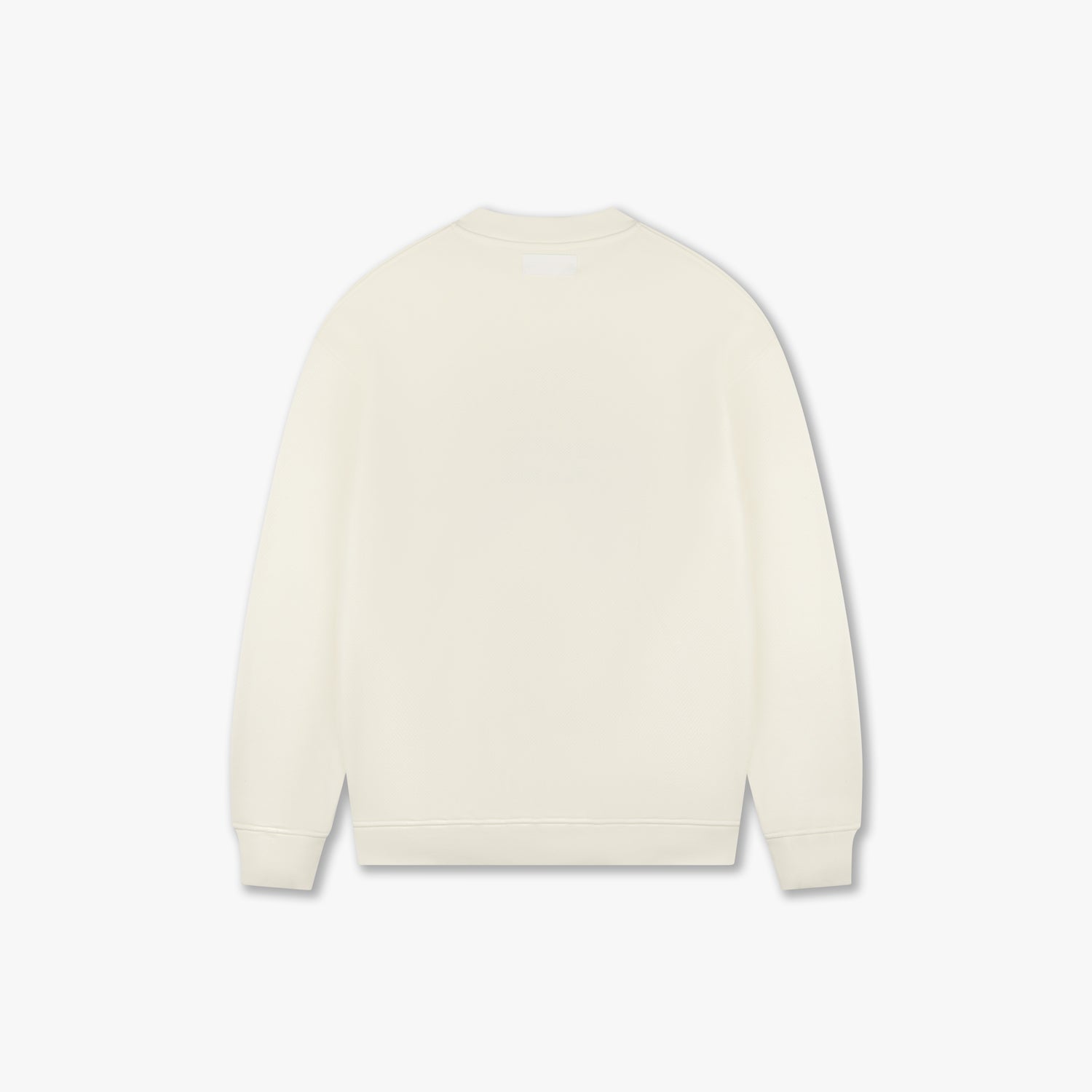 CROYEZ HEAVYWEIGHT FRATERNITÉ SWEATER | CREAM/NAVY