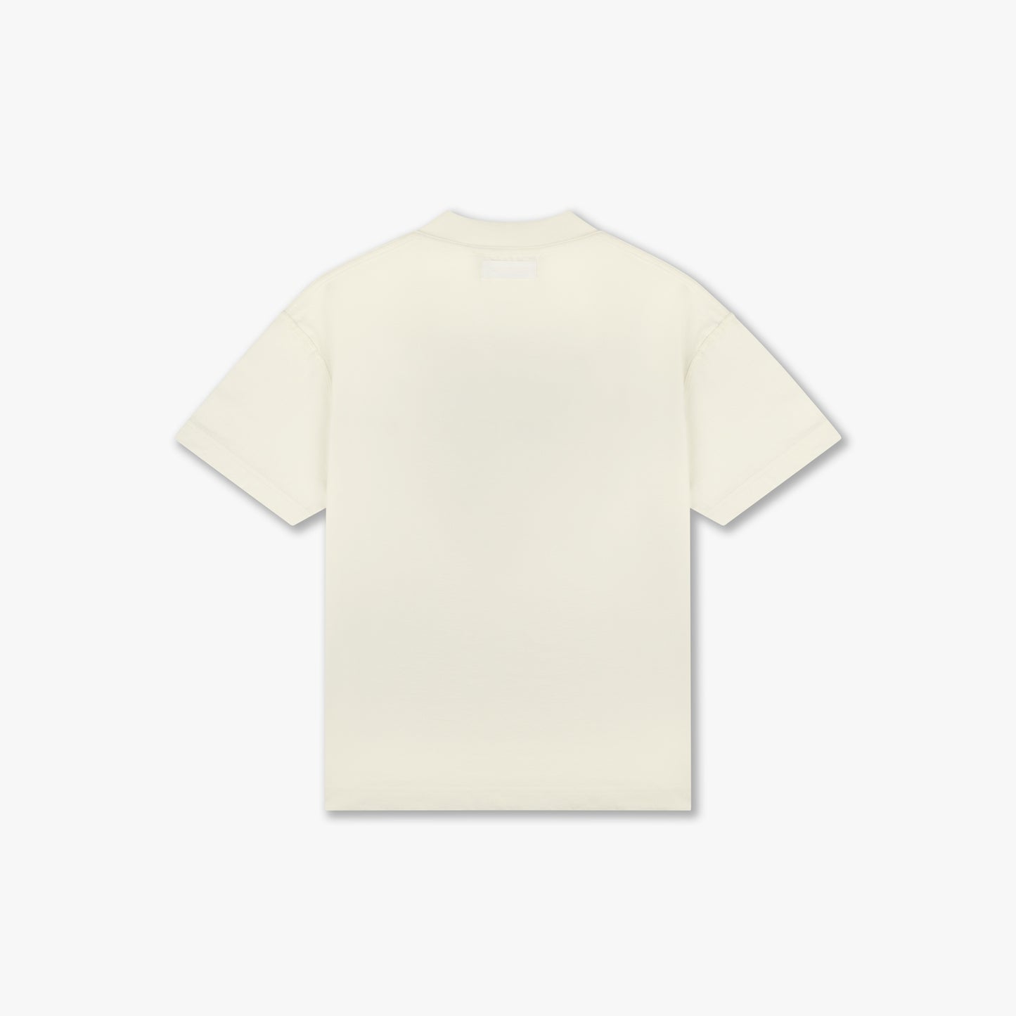 CROYEZ INSIDE OUT FRATERNITÉ T-SHIRT - CREAM/NAVY