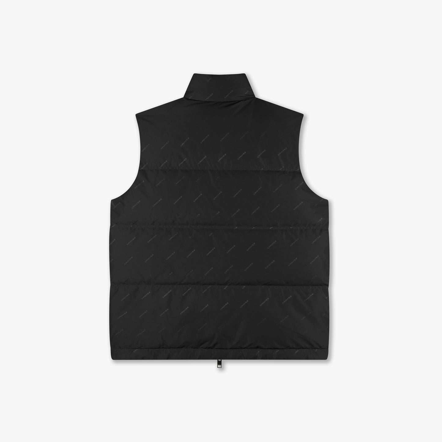 CROYEZ ALLOVER BODYWARMER - BLACK