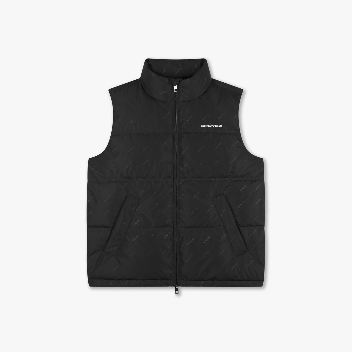 CROYEZ ALLOVER BODYWARMER - BLACK