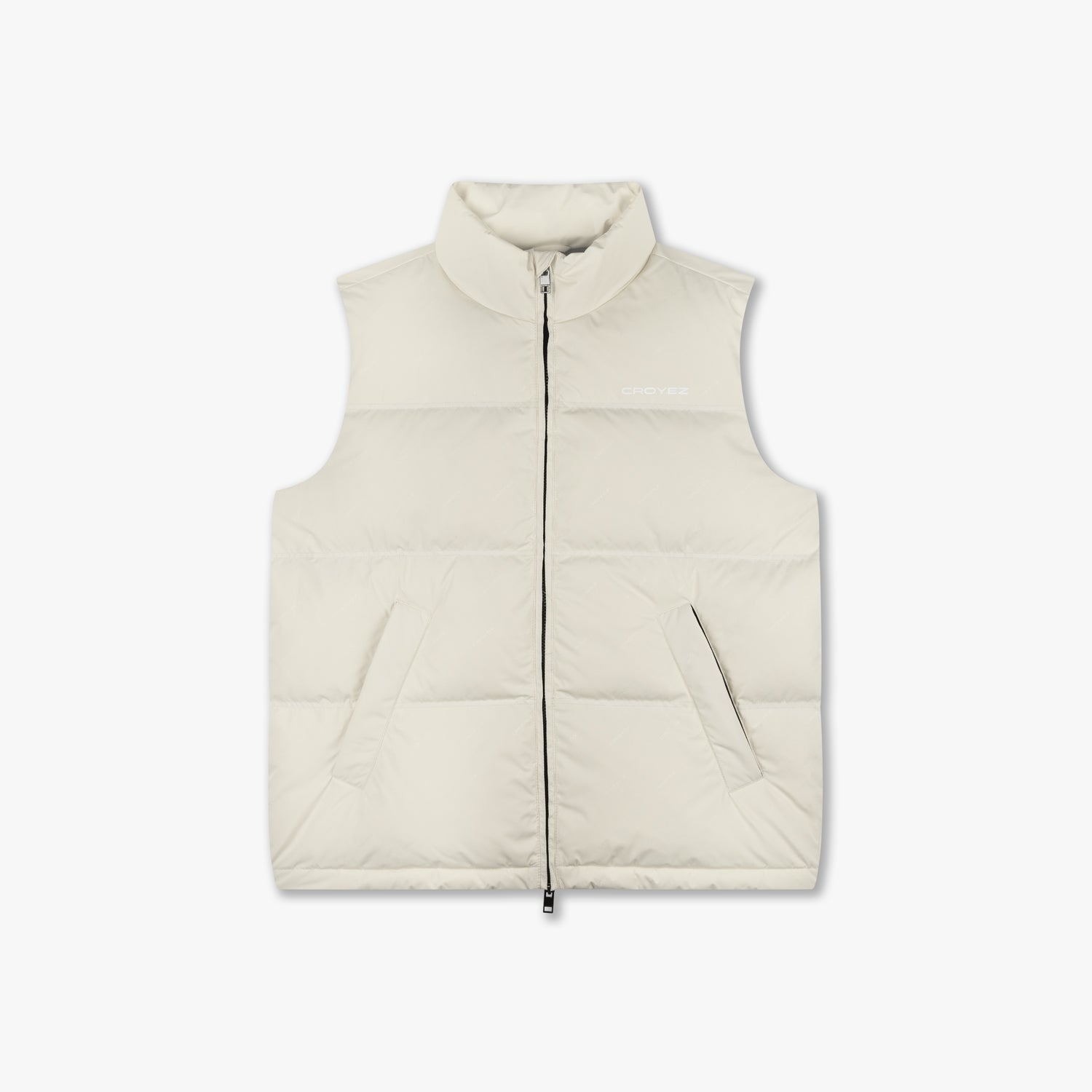 CROYEZ ALLOVER BODYWARMER - CREAM