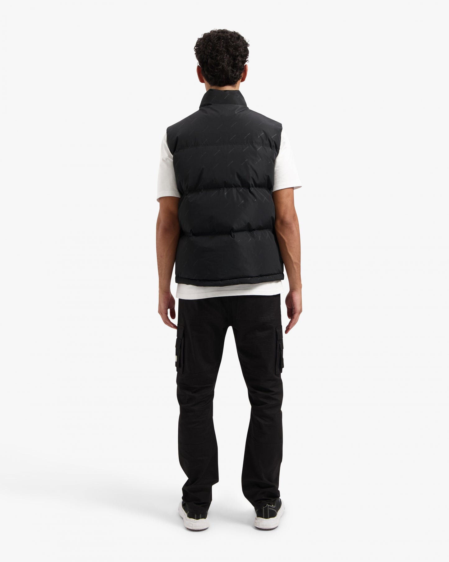 CROYEZ ALLOVER BODYWARMER - BLACK