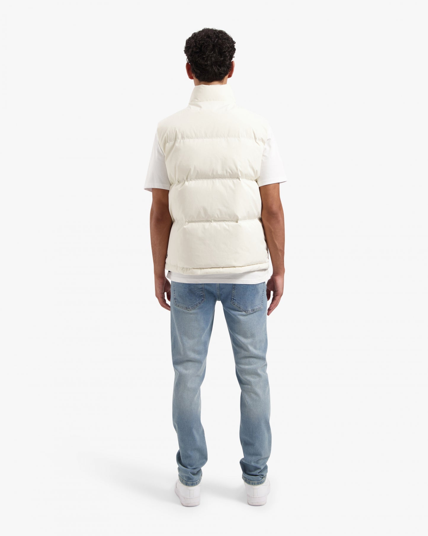 CROYEZ ALLOVER BODYWARMER - CREAM