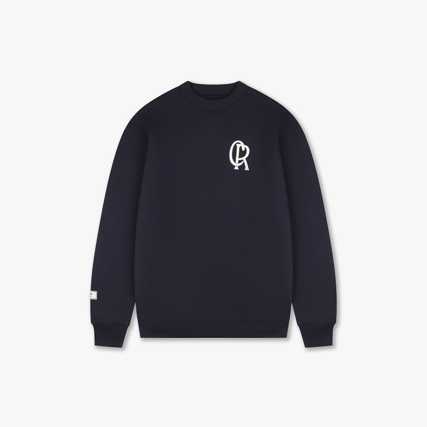 CROYEZ INITIAL SWEATER - NAVY