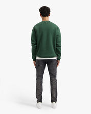 CROYEZ INITIAL SWEATER | DARK GREEN