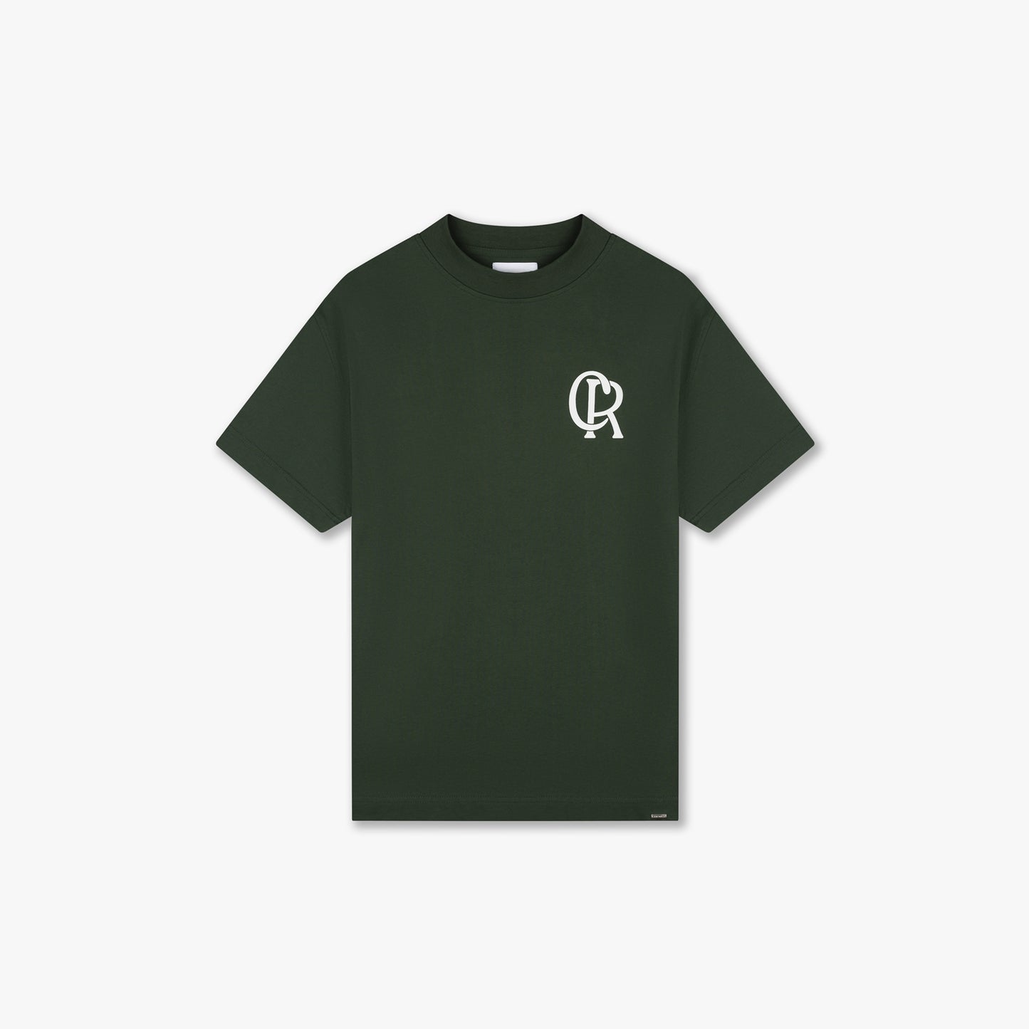 CROYEZ INITIAL T-SHIRT - DARK GREEN