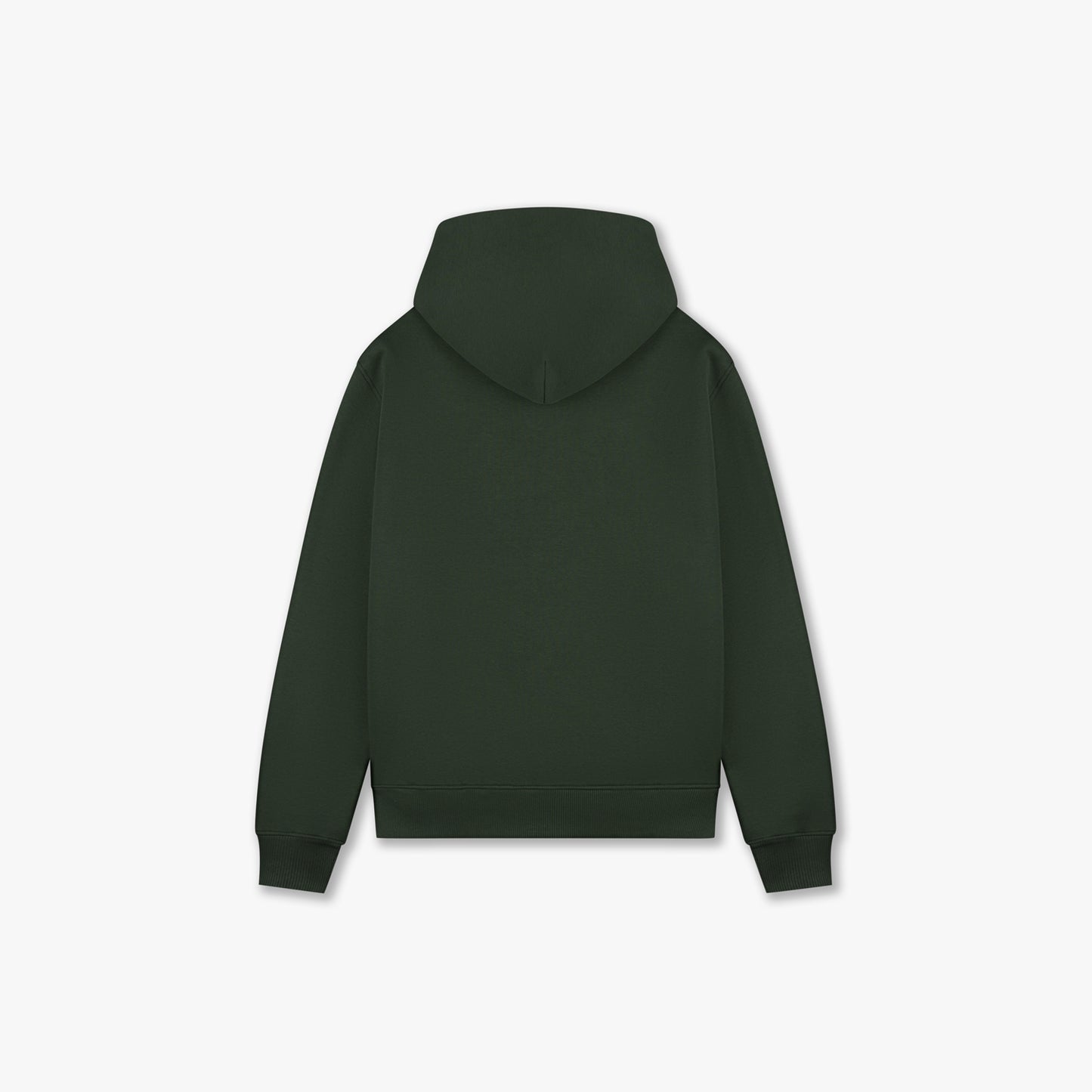 CROYEZ BASIC ZIP HOODIE - DARK GREEN