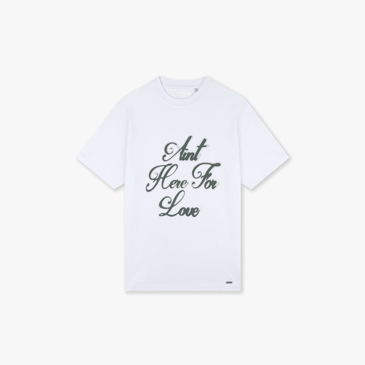 CROYEZ AINT HERE FOR LOVE T-SHIRT - WHITE