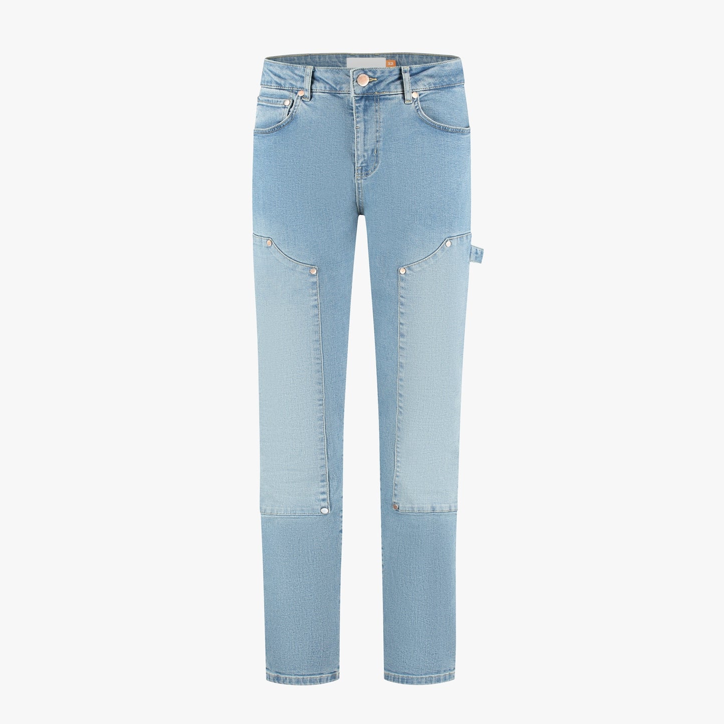 CROYEZ CD1 CARPENTER JEANS - LIGHT BLUE