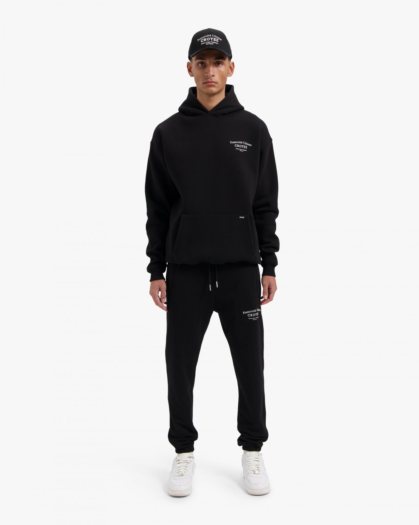 CROYEZ FRATERNITÉ TRACKSUIT - BLACK