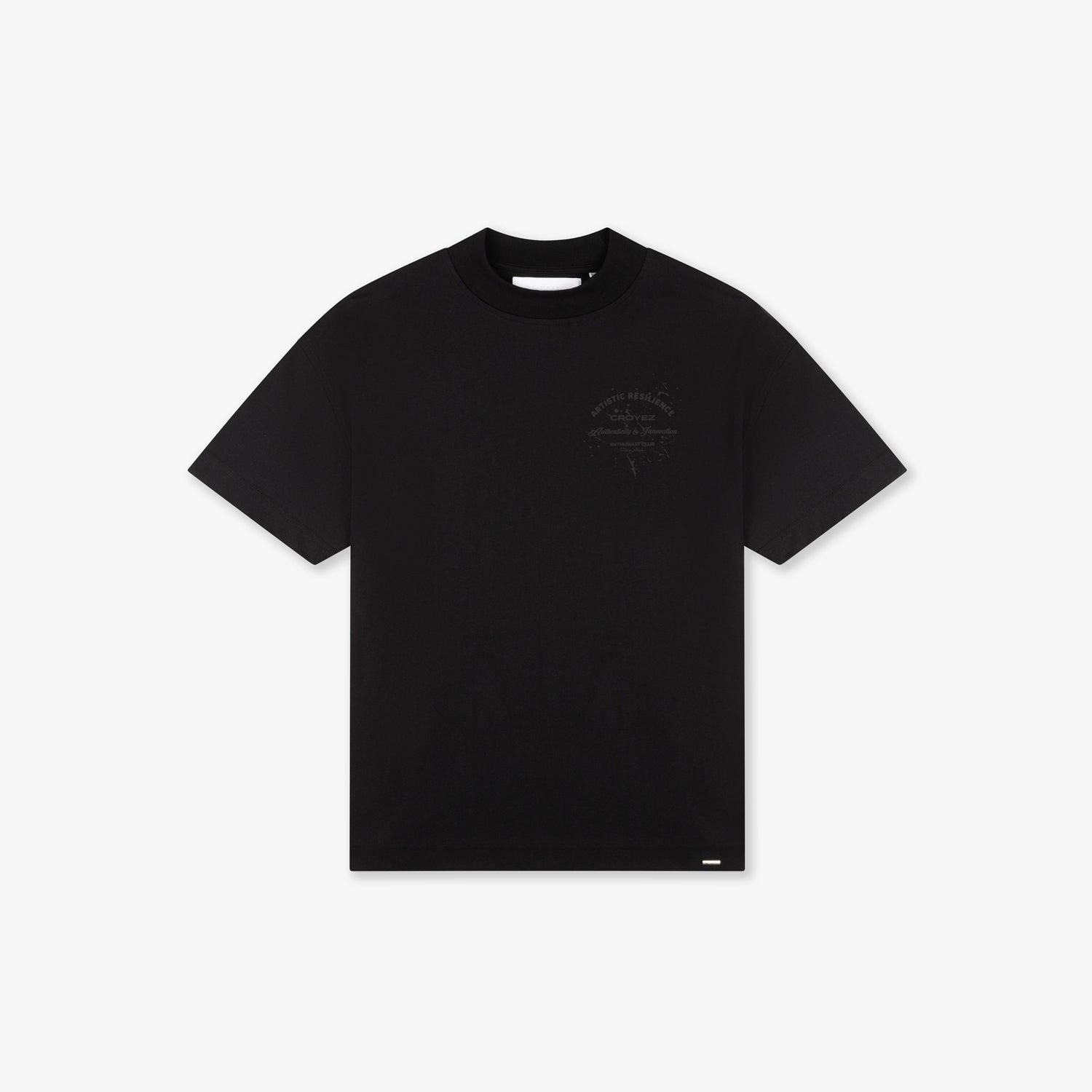 CROYEZ ENTHUSIAST CLUB T-SHIRT | BLACK