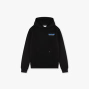 CROYEZ FRÈRES HOODIE | BLACK/COBALT