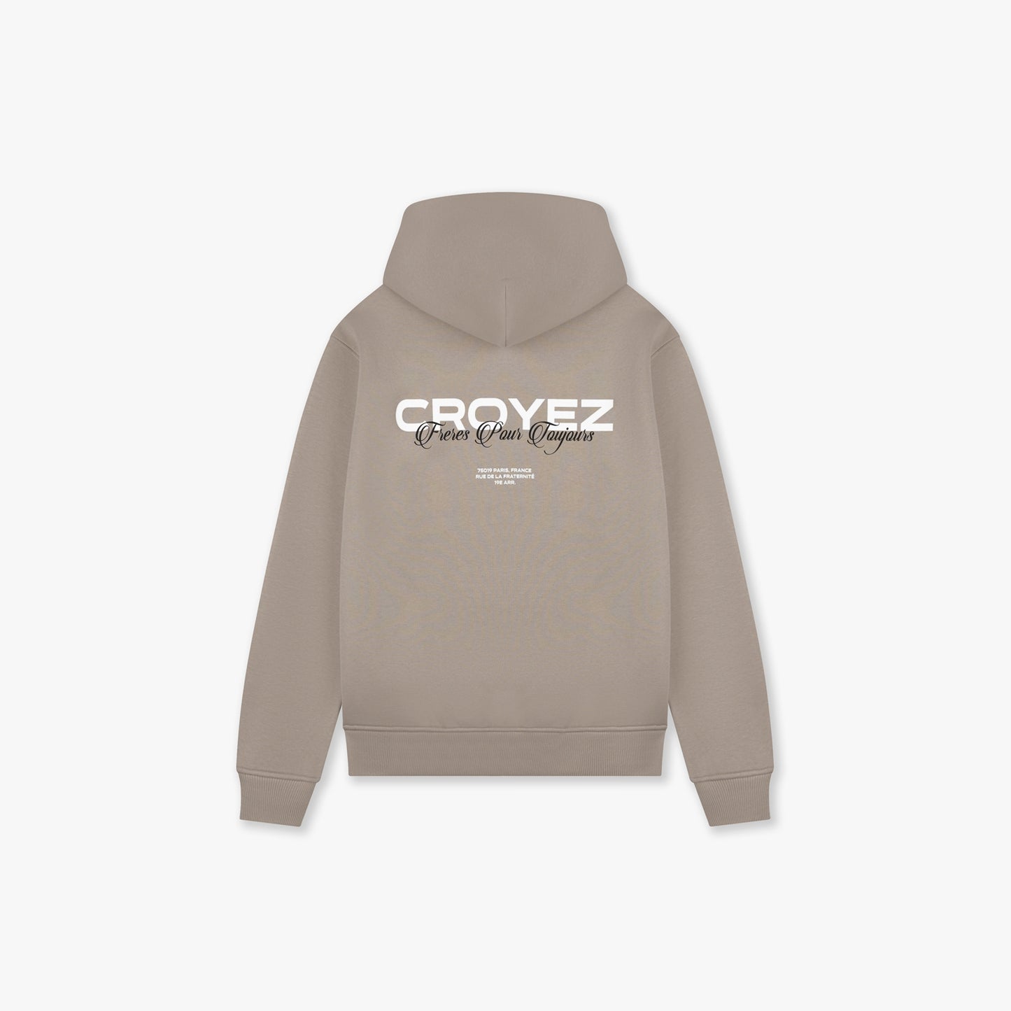 CROYEZ FRÈRES HOODIE - GREY