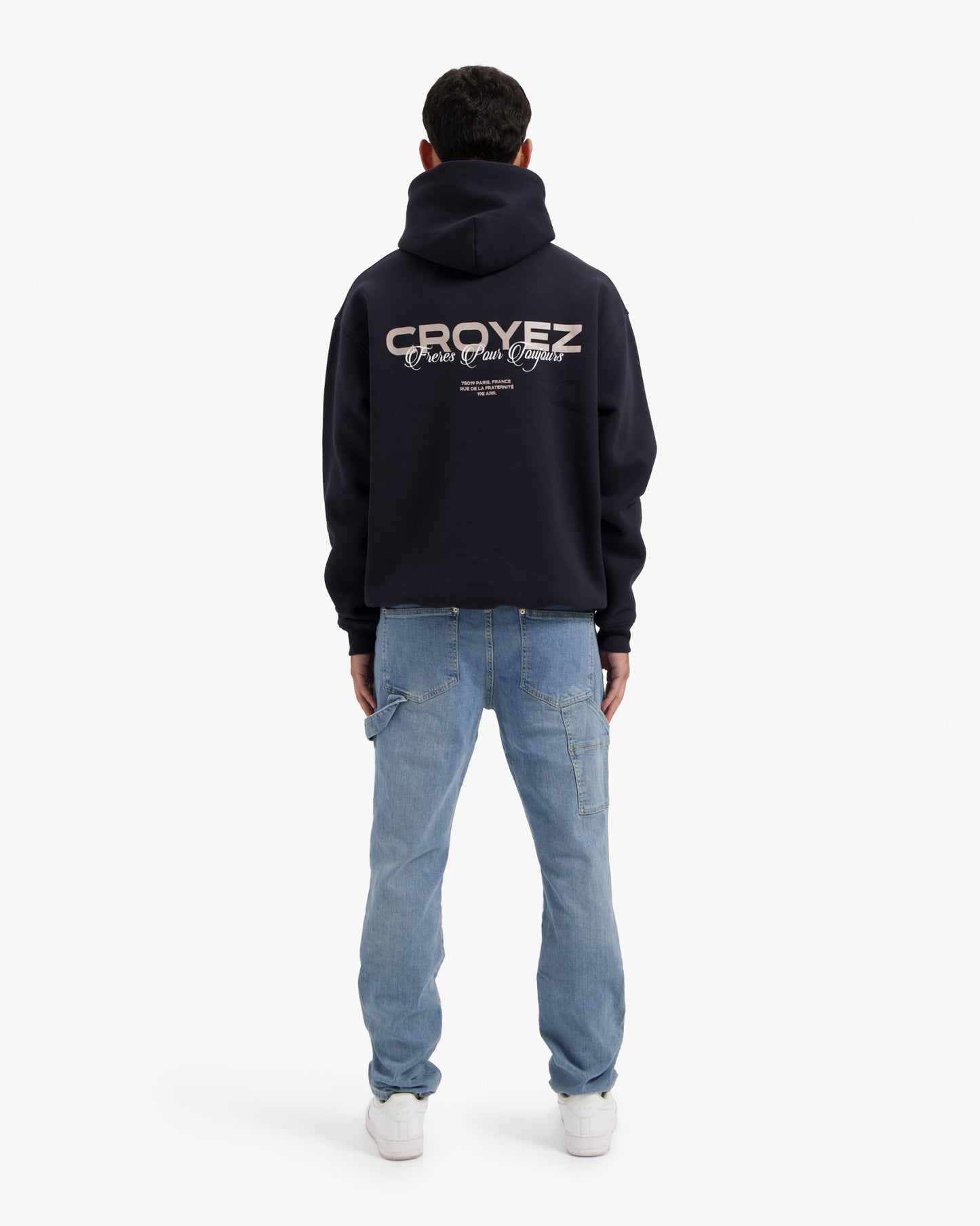 CROYEZ FRÈRES HOODIE - NAVY