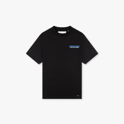 CROYEZ FRÈRES T-SHIRT | BLACK/COBALT