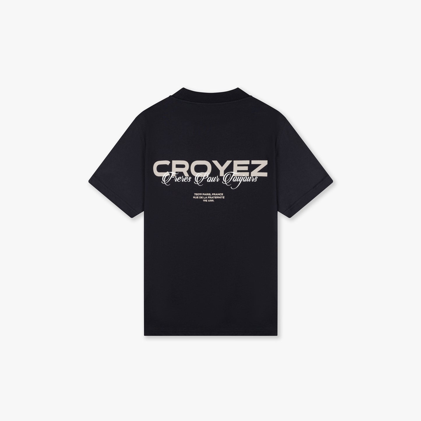 CROYEZ FRÈRES T-SHIRT - NAVY