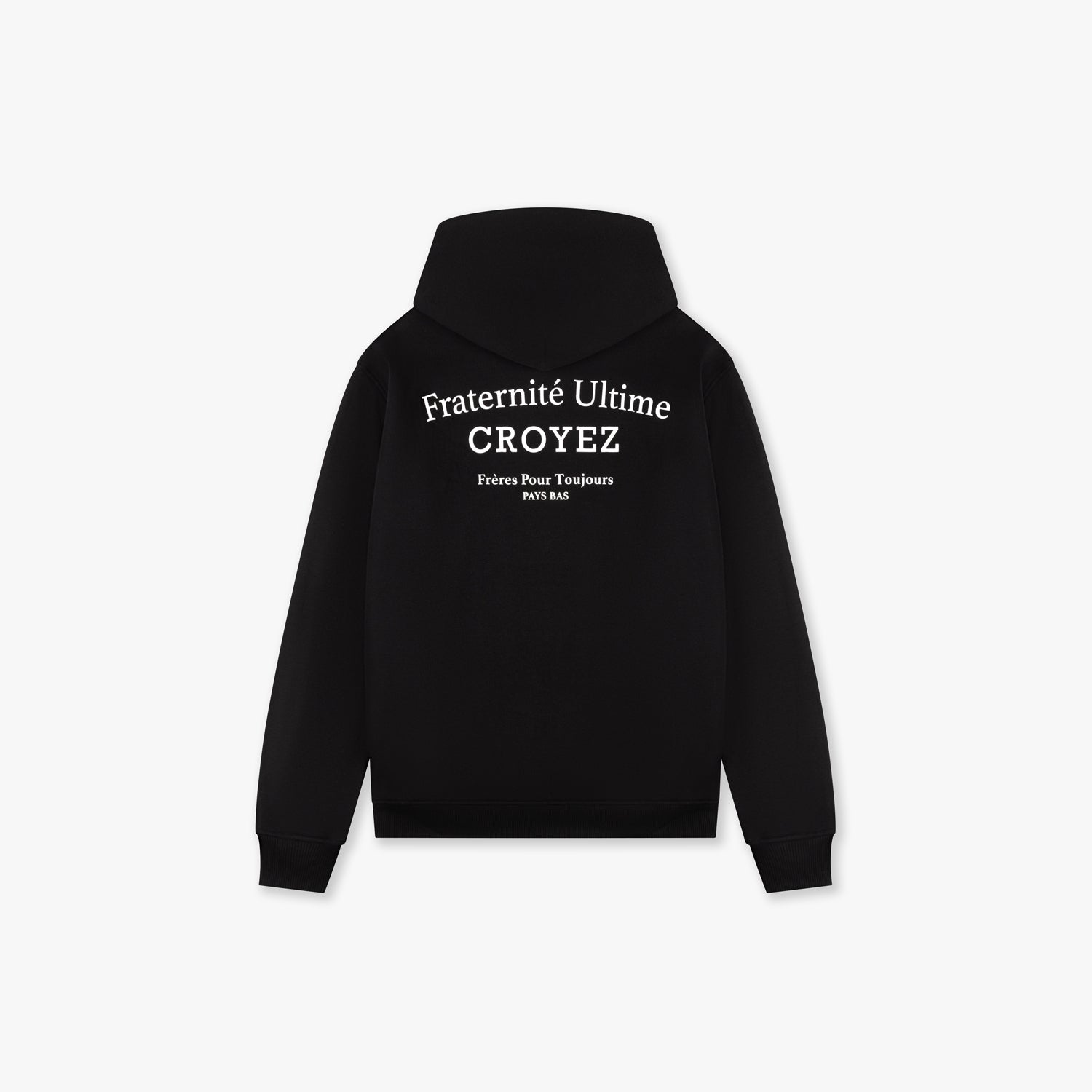 Croyez Fraternité Hoodie | Black
