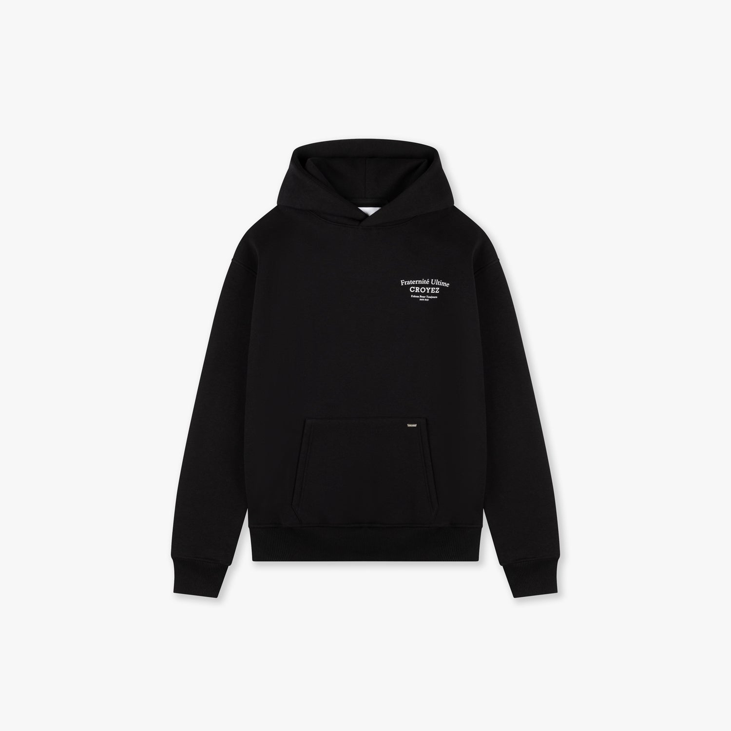 CROYEZ FRATERNITÉ HOODIE - BLACK