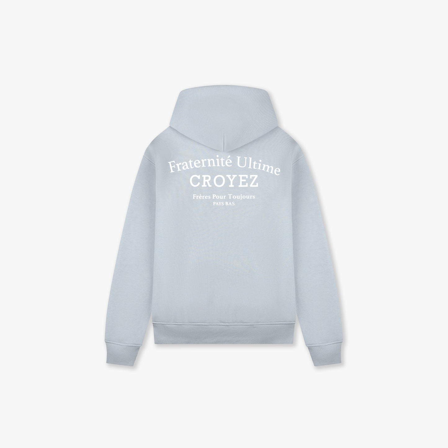 CROYEZ FRATERNIT√Â HOODIE - LIGHT BLUE