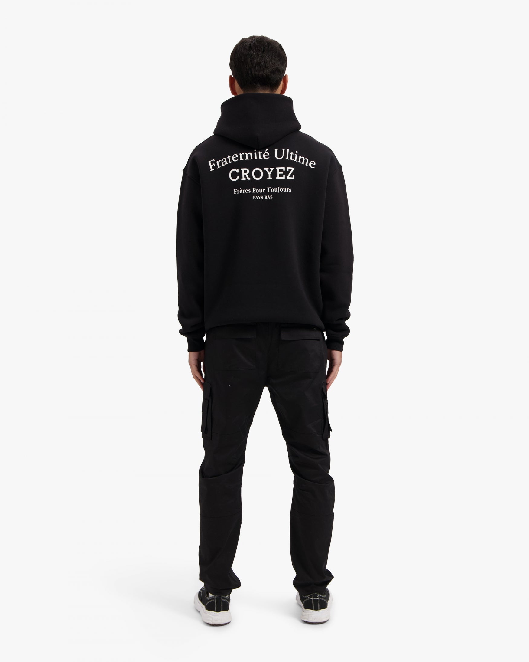 CROYEZ FRATERNITÉ HOODIE | BLACK