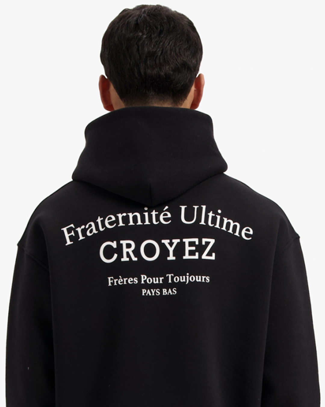 Croyez Fraternité Hoodie | Black