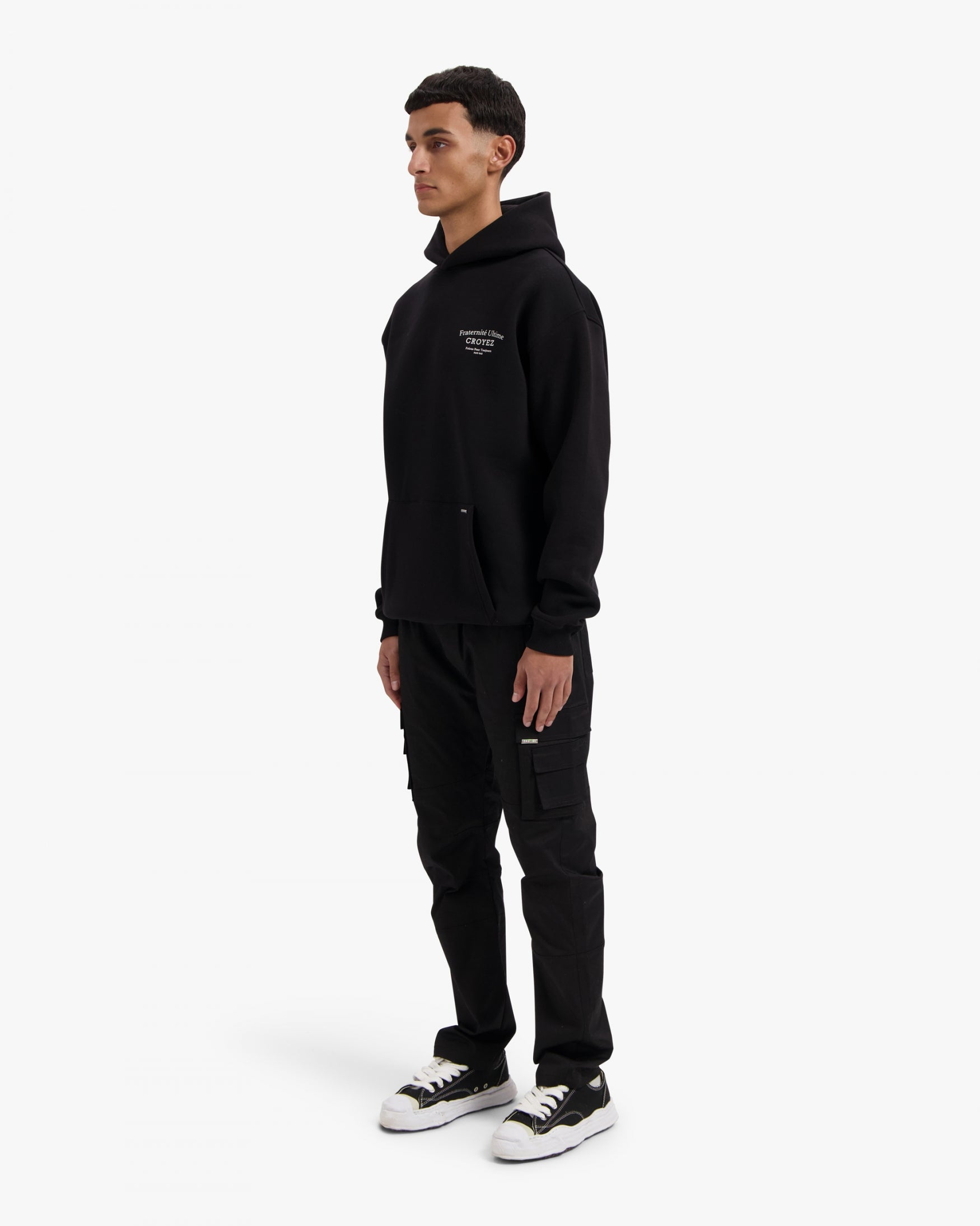 CROYEZ FRATERNITÉ HOODIE | BLACK