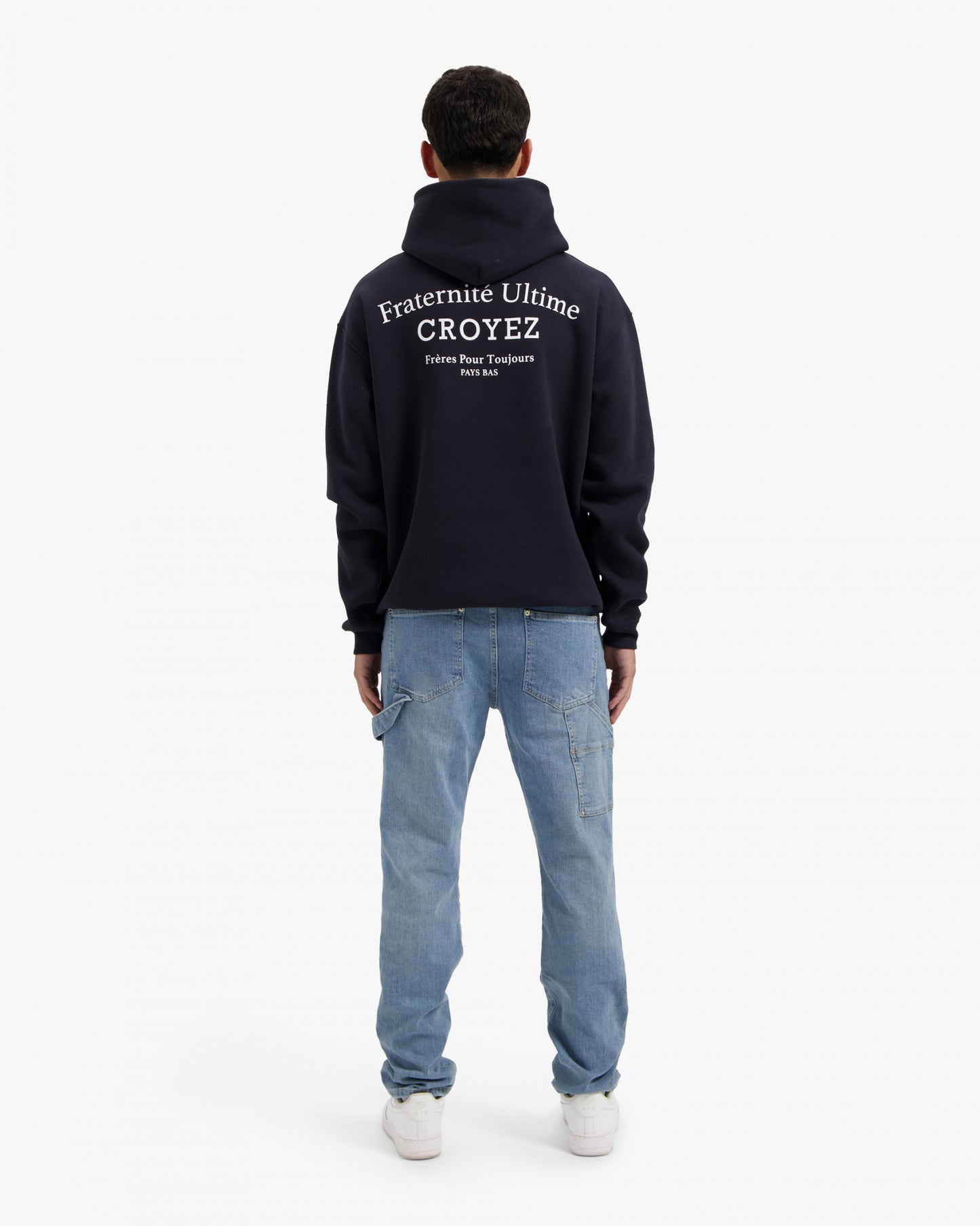 CROYEZ FRATERNIT√Â HOODIE - NAVY