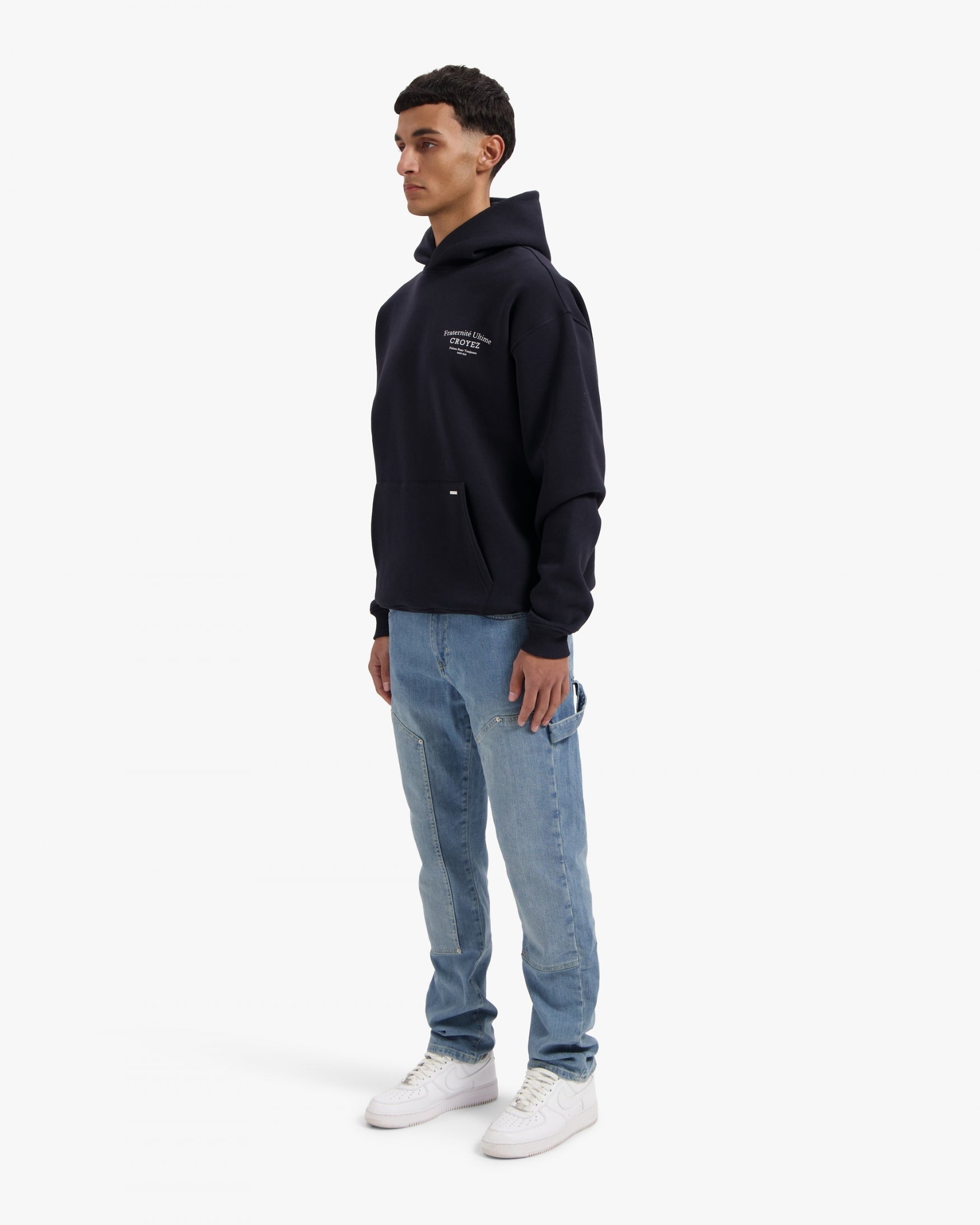 Croyez Fraternité Hoodie | Navy