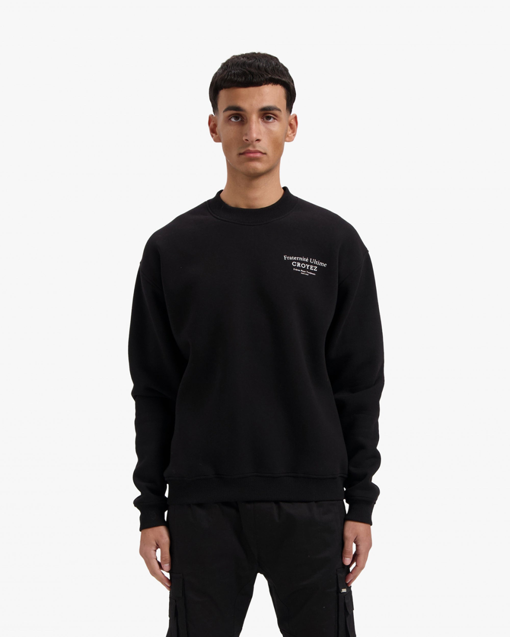 Croyez Fraternité Sweater | Black