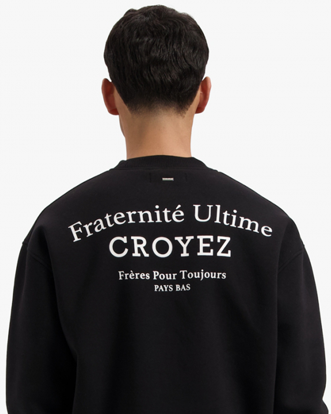 Croyez Fraternité Sweater | Black