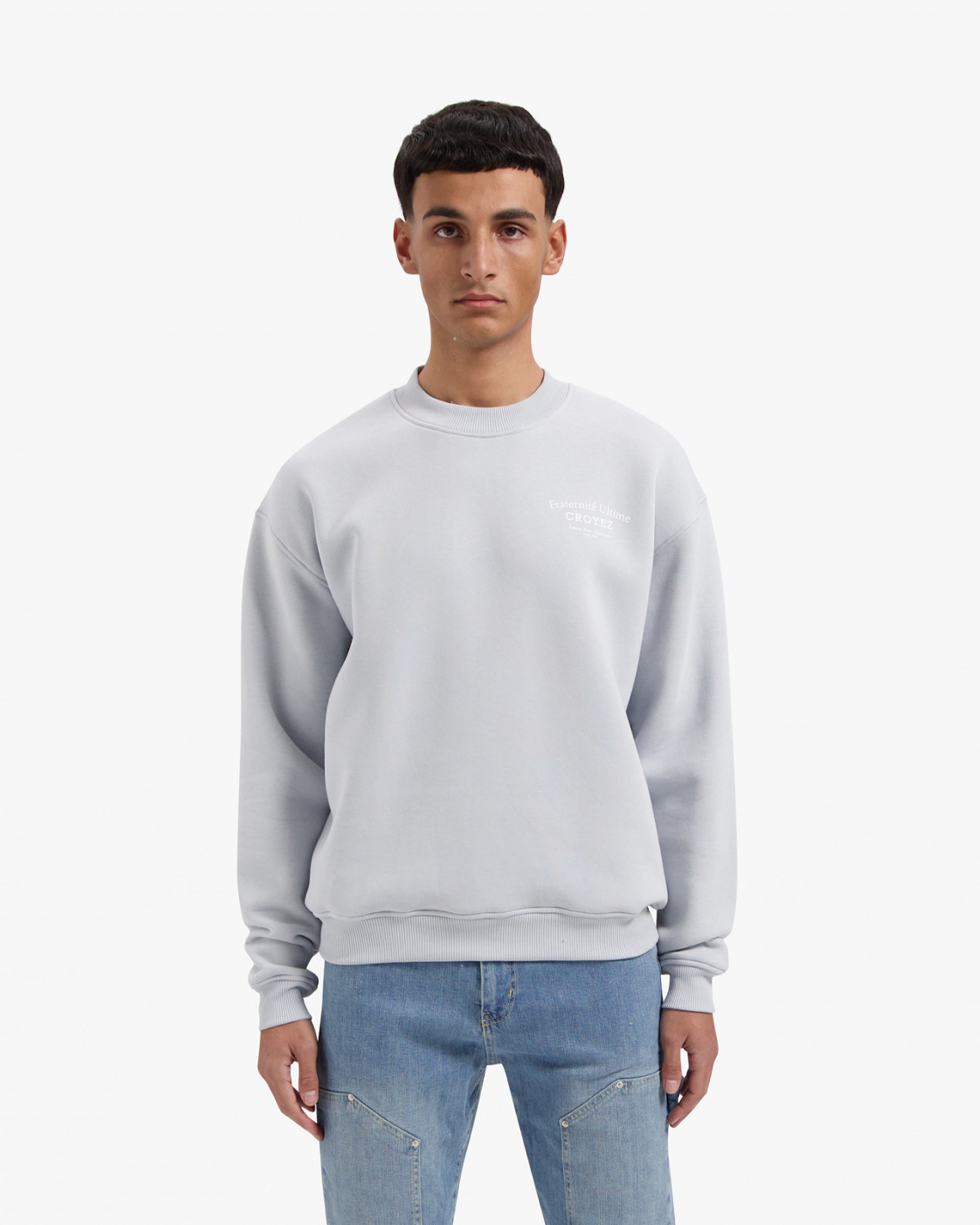 Croyez Fraternité Sweater | Light Blue