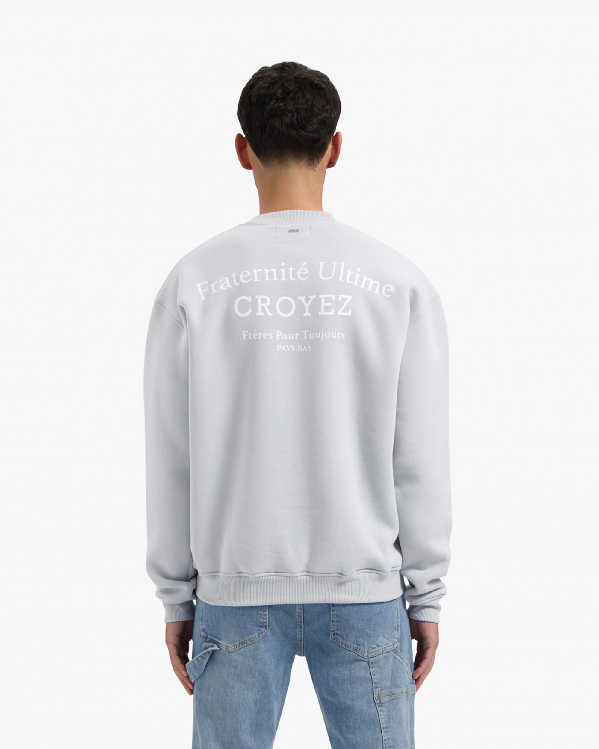 Croyez Fraternité Sweater | Light Blue