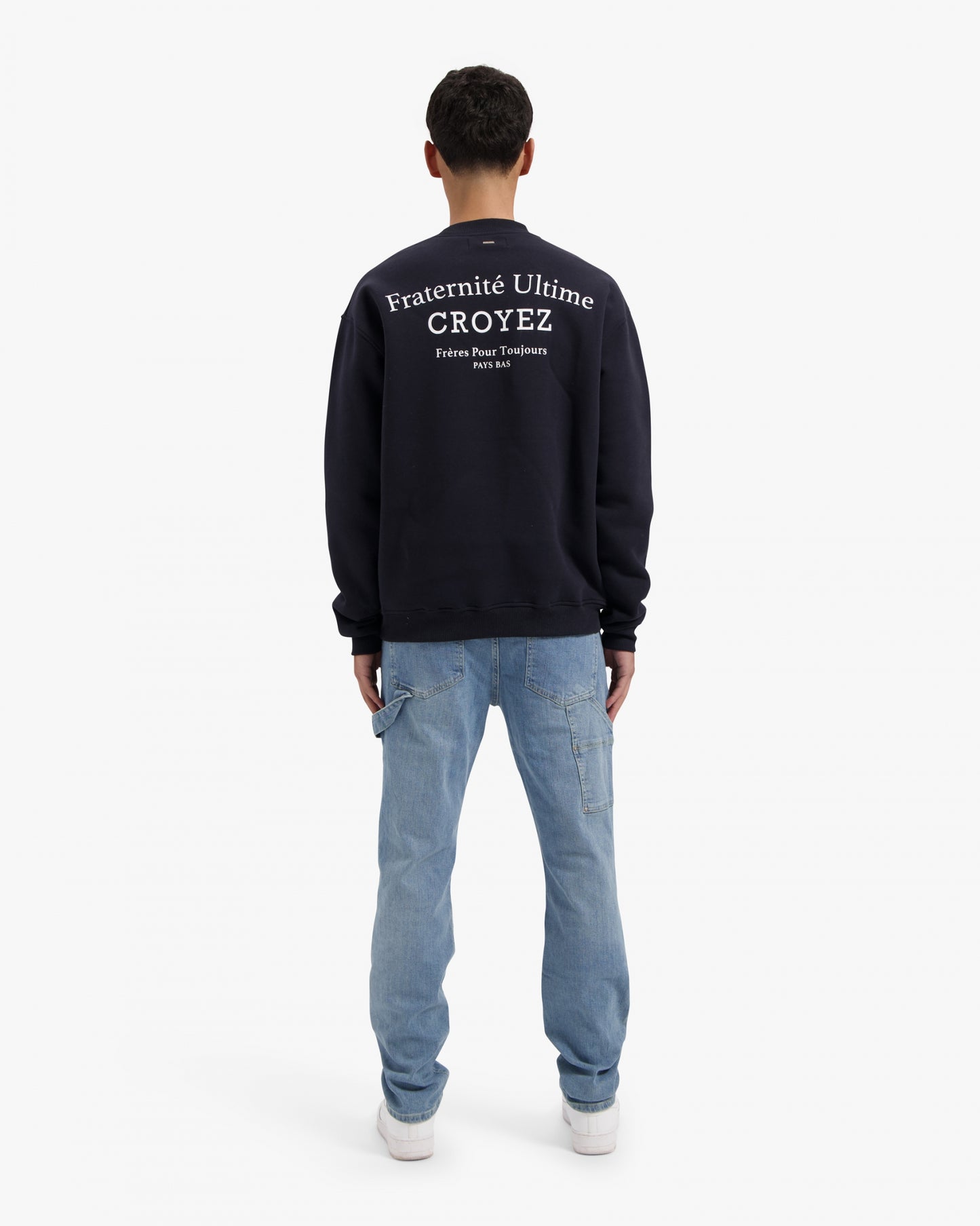 CROYEZ FRATERNIT√Â SWEATER - NAVY