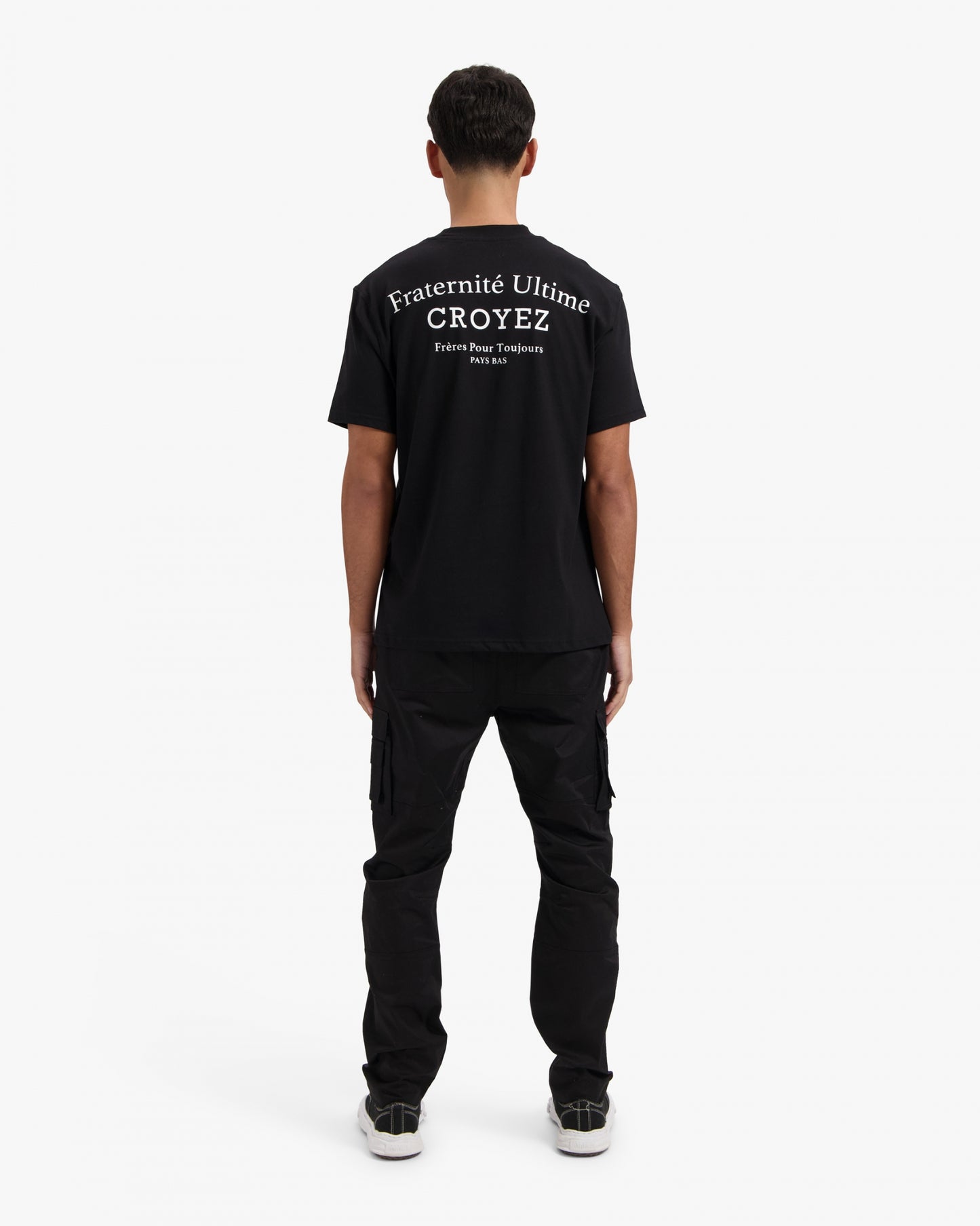 CROYEZ FRATERNIT√Â T-SHIRT - BLACK