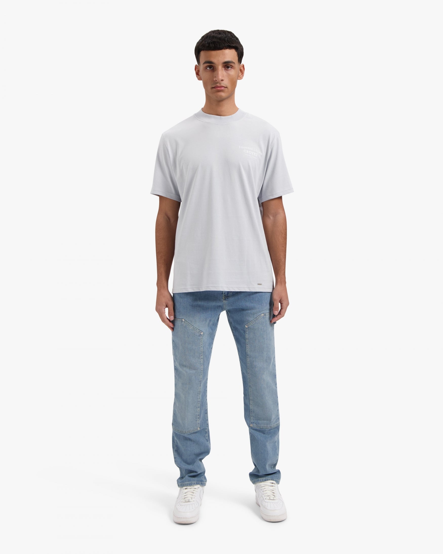 Croyez Fraternité T-Shirt | Light Blue