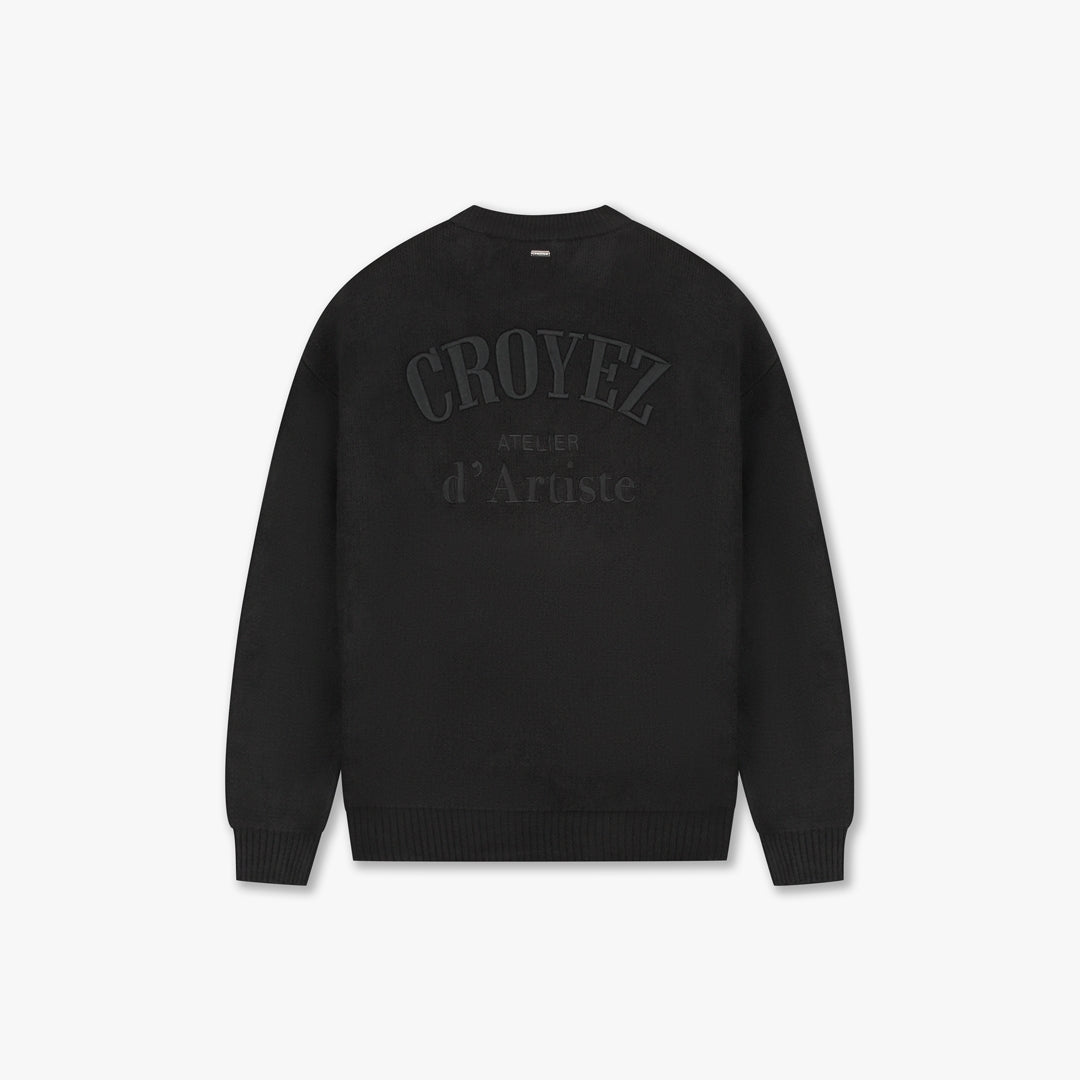 Croyez Atelier Knit Sweater | Black