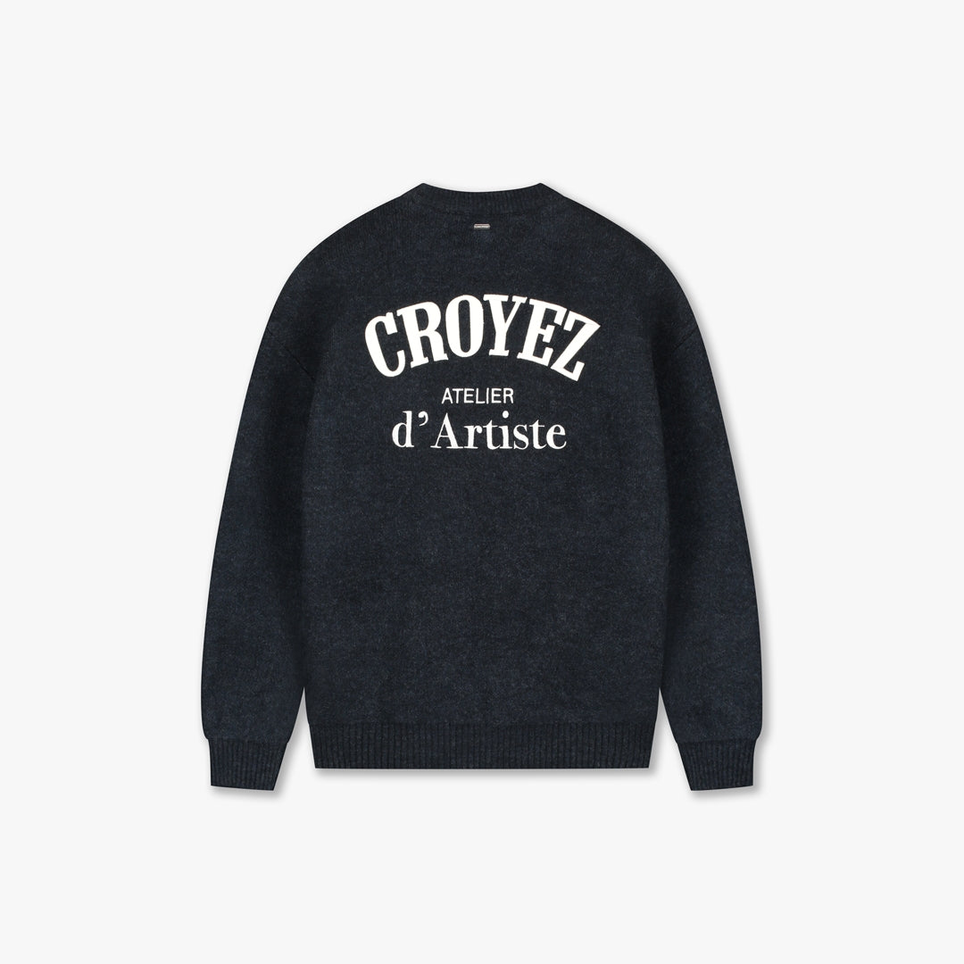Croyez Atelier Knit Sweater | Navy