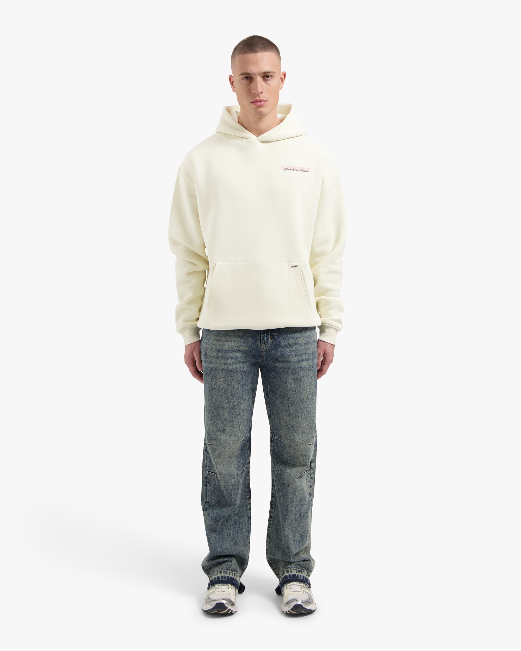 Croyez Frères Hoodie | Off white - Croyez