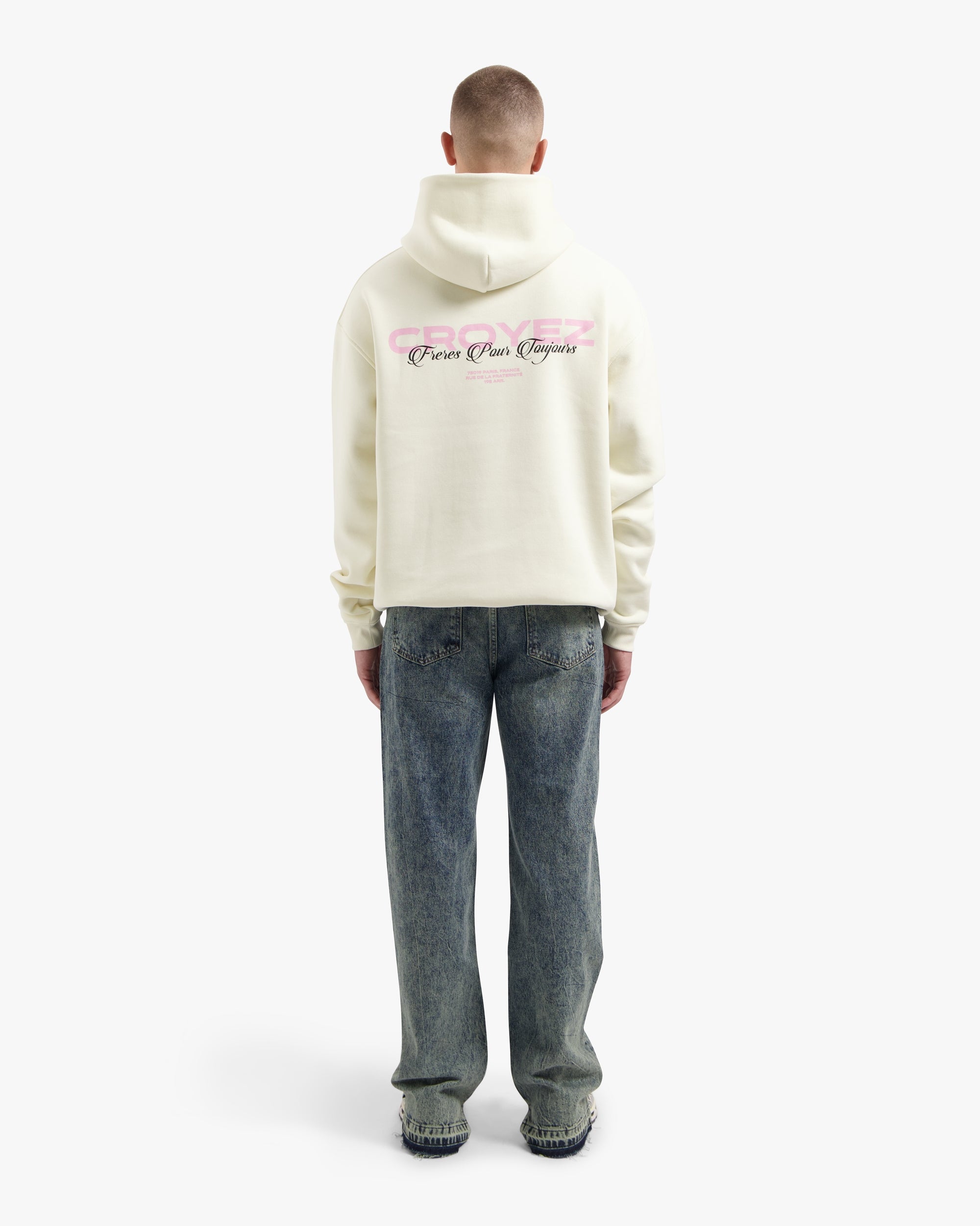 Croyez Frères Hoodie | Off white - Croyez