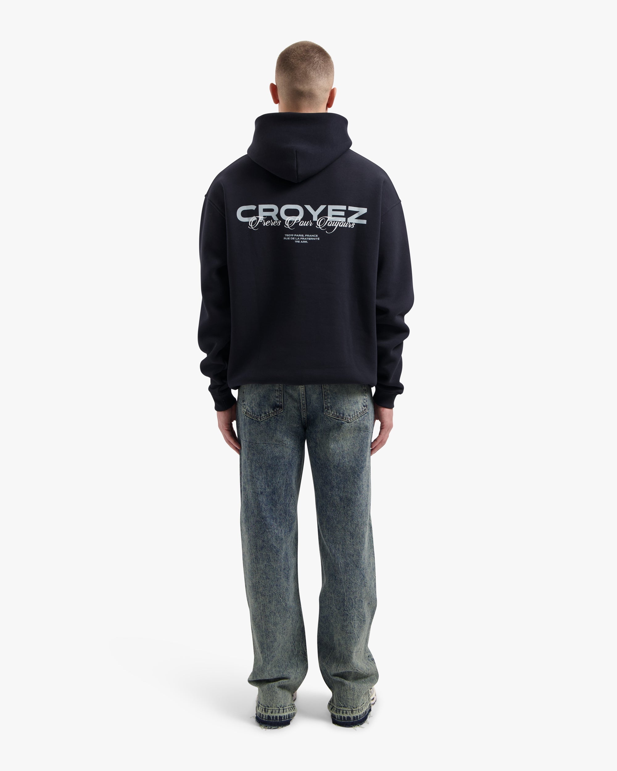 Croyez Frères Hoodie | Navy