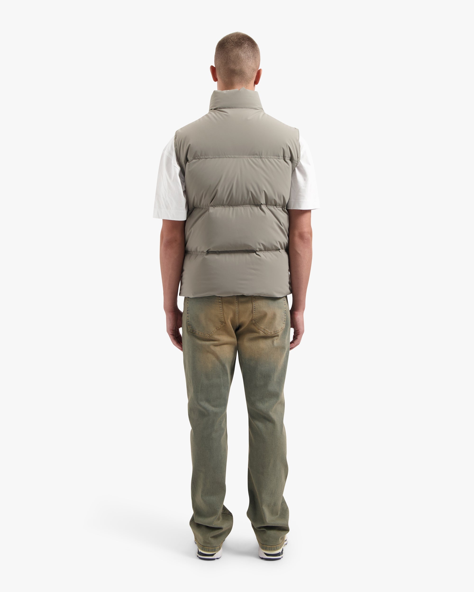CROYEZ DOWN BODYWARMER | CREAM