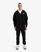 CROYEZ FRATERNITÉ ZIP-HOODIE | BLACK