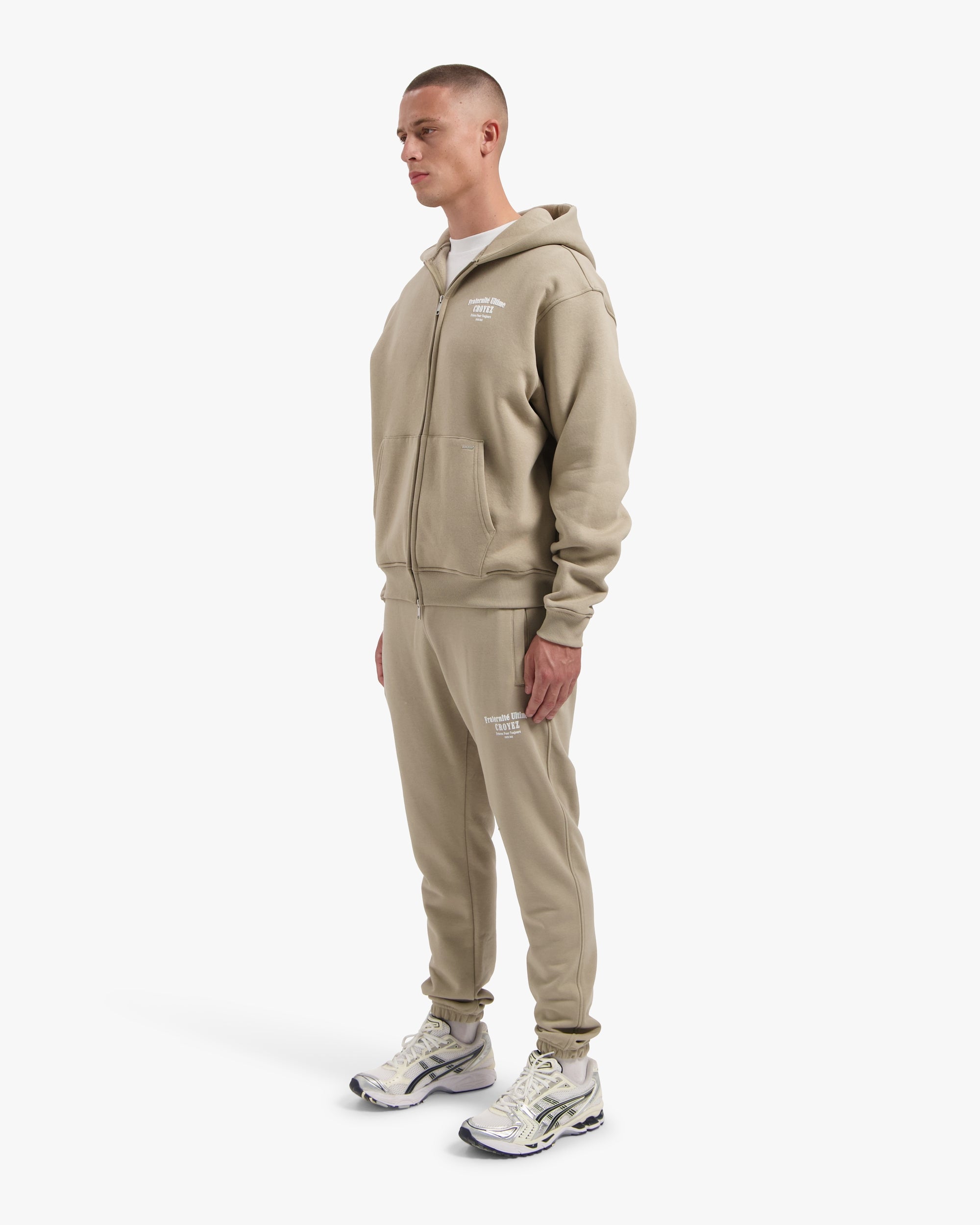 CROYEZ FRATERNITÉ ZIP-HOODIE | SAND
