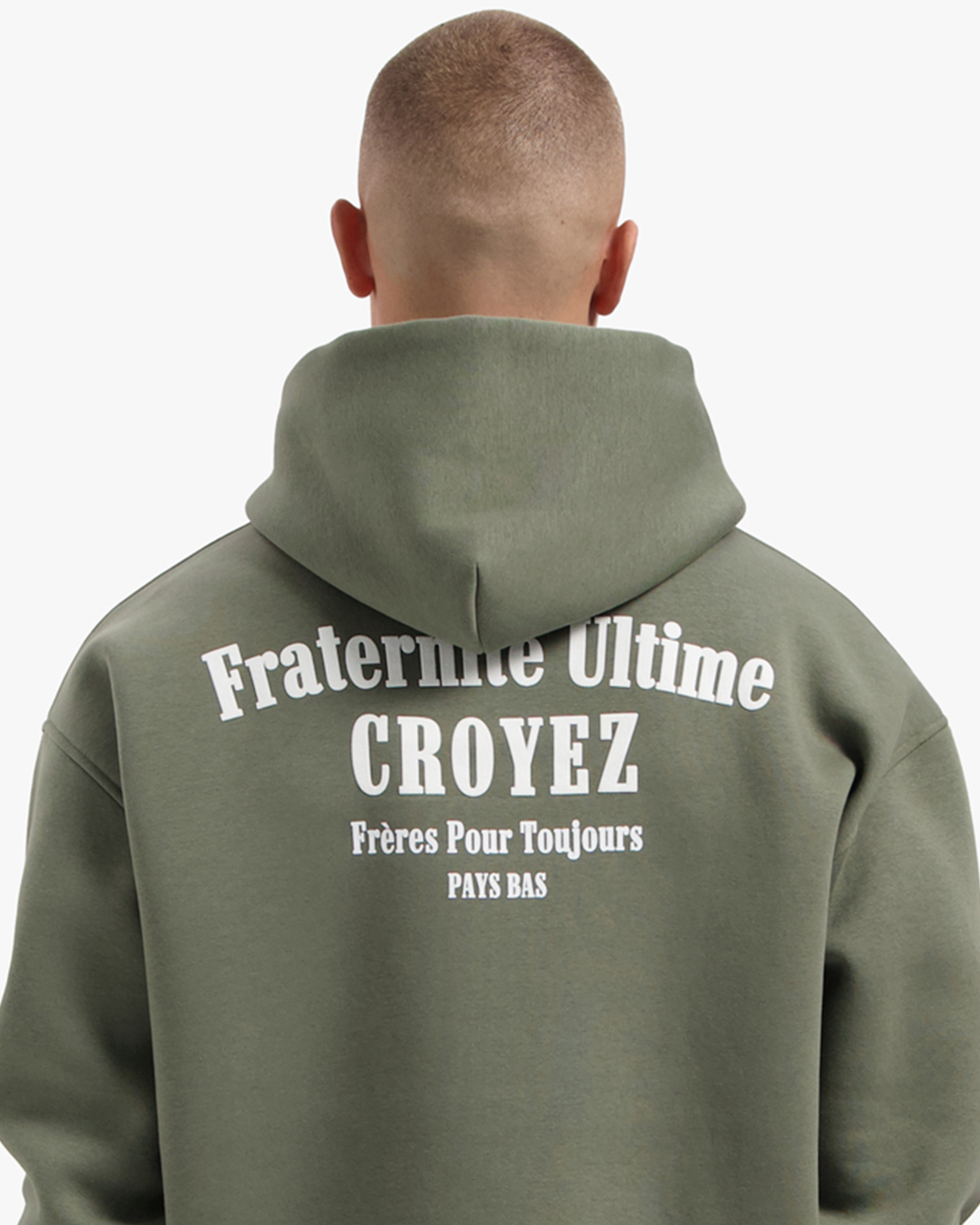 CROYEZ FRATERNITÉ HOODIE | DUSTY OLIVE