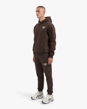 CROYEZ FRATERNITÉ HOODIE | BROWN