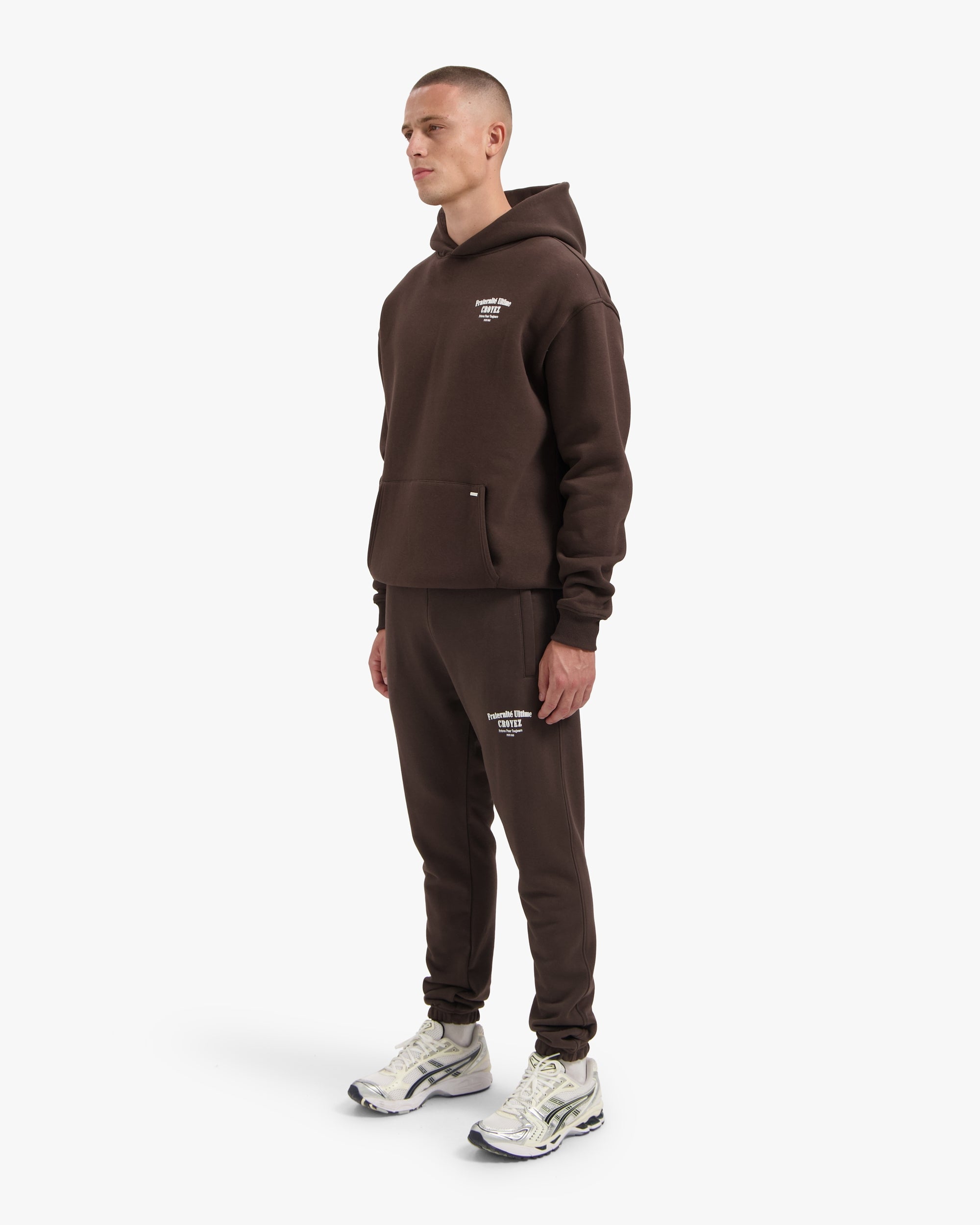 CROYEZ FRATERNITÉ HOODIE | BROWN