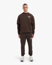 CROYEZ FRATERNITÉ SWEATER | BROWN