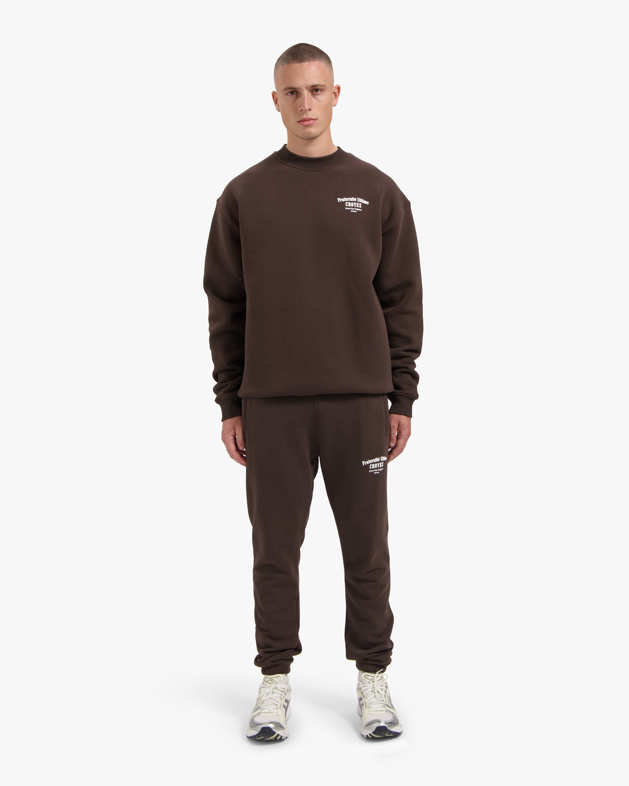 CROYEZ FRATERNITÉ SWEATER | BROWN