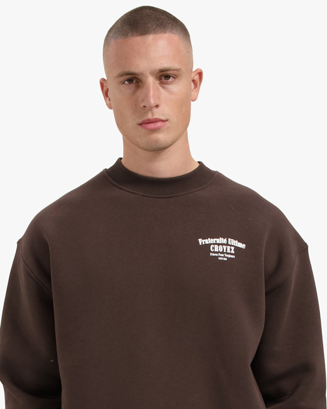 CROYEZ FRATERNITÉ SWEATER | BROWN